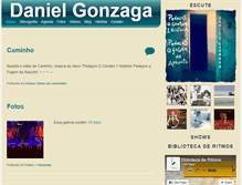 Tablet Screenshot of danielgonzaga.com.br